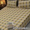 100% Pure Cotton King Size Bedsheet Set – 3 Piece
