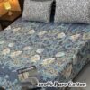 100% Pure Cotton King Size Bedsheet Set – 3 Piece