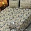 100% Pure Cotton King Size Bedsheet Set – 3 Piece
