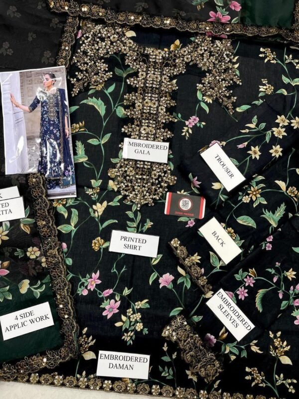 Farasha Premium Lawn 3-Pcs Collection with Chiffon Dupatta LN-1021 Farasha Premium Lawn 3-Pcs Collection with Chiffon Dupatta LN-1021