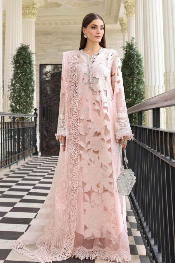 Luxury Lawn Embroidered 3-Pcs Collection LN-1023