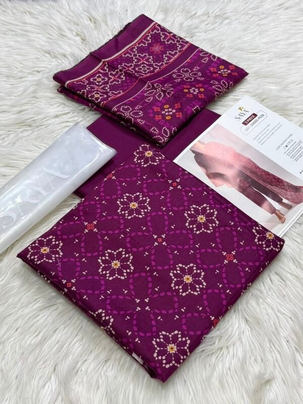 SAYA Original Lawn 3-Pcs Collection 2026 SAYA Original Lawn 3-Pcs Collection 2026