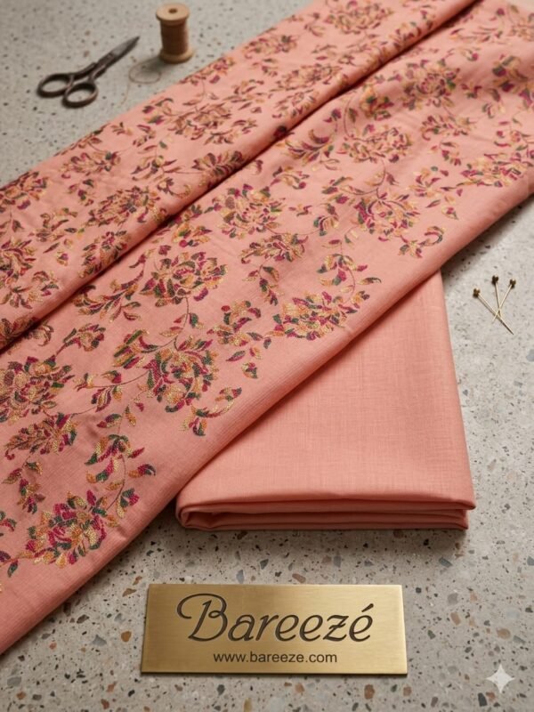 Bareezé Heavy Embroidered Lawn 2-Pcs Collection