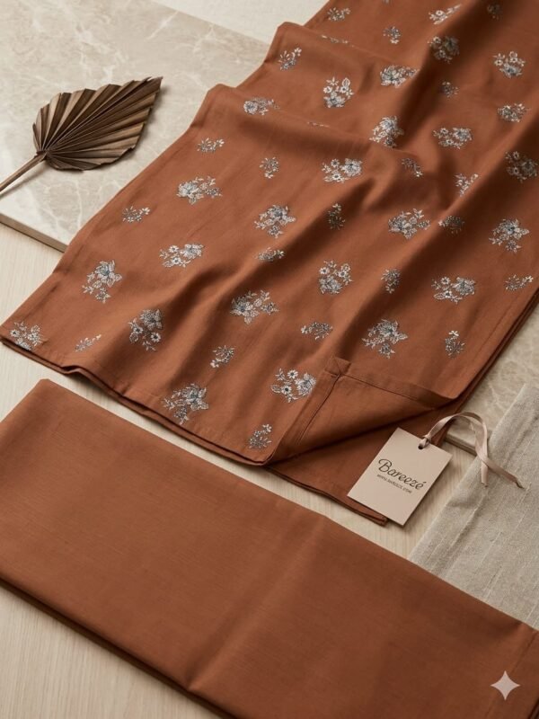 Bareezé Heavy Embroidered Lawn 2-Pcs Collection