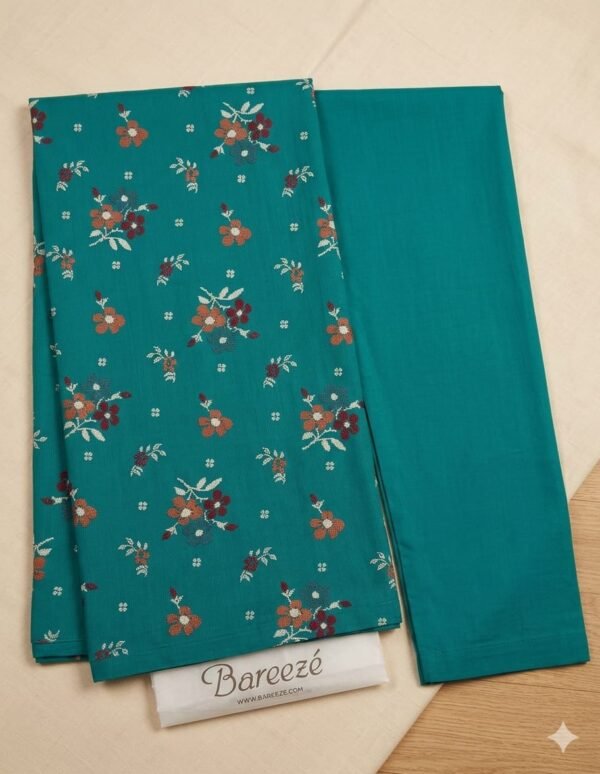 Bareezé Heavy Embroidered Lawn 2-Pcs Collection