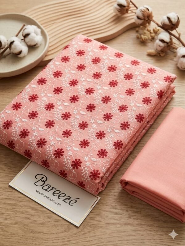 Bareezé Heavy Embroidered Lawn 2-Pcs Collection