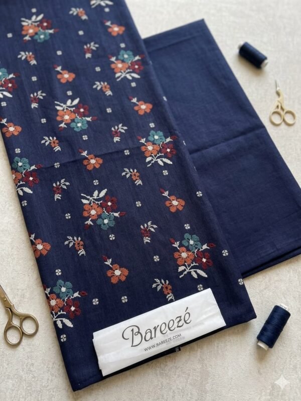 Bareezé Heavy Embroidered Lawn 2-Pcs Collection