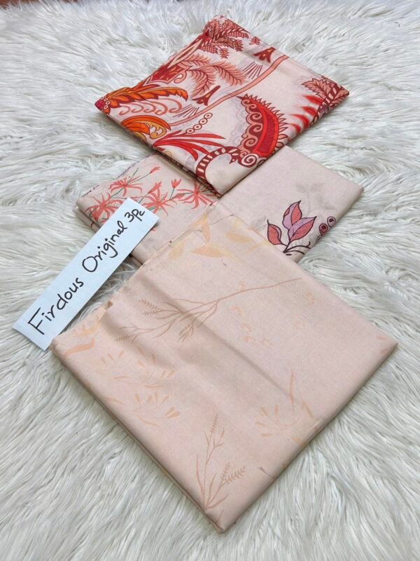 FIRDOUS Original Soft Lawn 3-Pcs Collection LN-1028