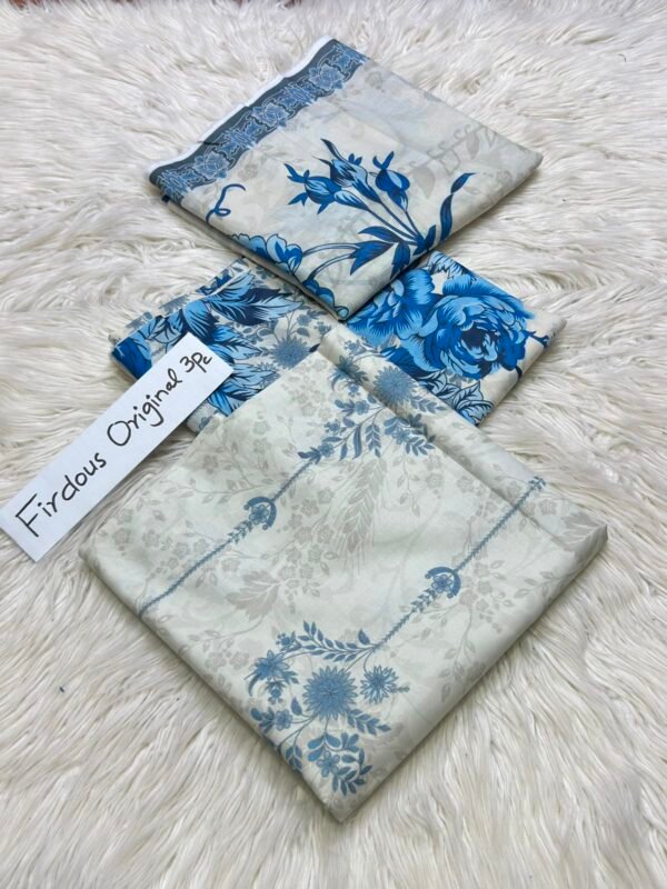 FIRDOUS Original Soft Lawn 3-Pcs Collection LN-1028