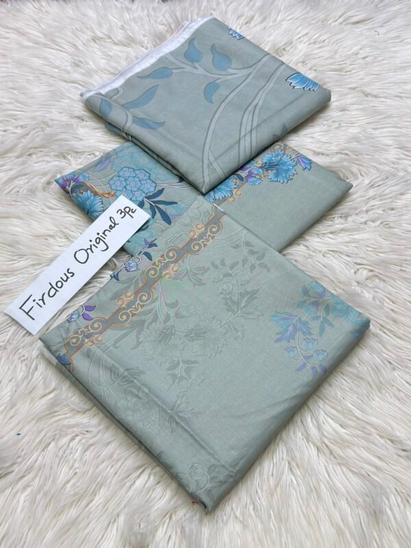 FIRDOUS Original Soft Lawn 3-Pcs Collection LN-1028