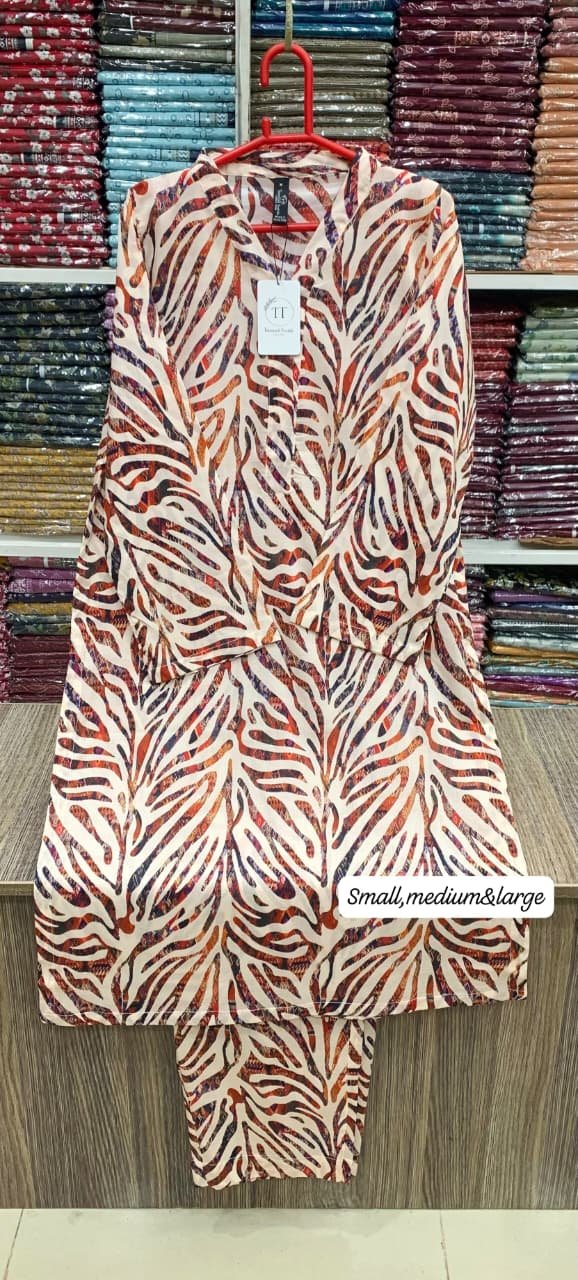 NISHAT 2-Pcs Stitched Printed Lawn Collection by ITTEMAD TEXTILE LN-1029