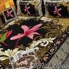 4-Piece 3D Panel Crystal Cotton Bedsheet Set