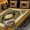 4-Piece 3D Panel Crystal Cotton Bedsheet Set