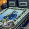 4-Piece 3D Panel Crystal Cotton Bedsheet Set