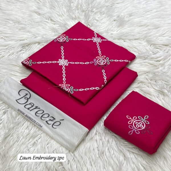 Bareezé Embroidered Lawn 2-Pcs Collection