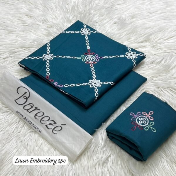 Bareezé Embroidered Lawn 2-Pcs Collection