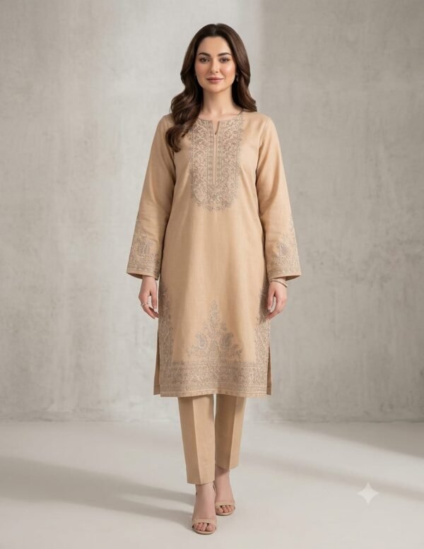 Asling Premium Embroidered Lawn 2-Pcs Collection