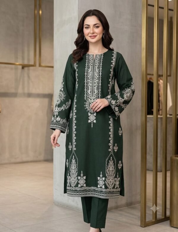 Asling Premium Embroidered Lawn 2-Pcs Collection