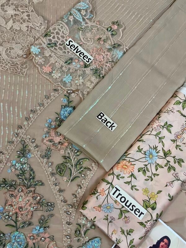 Maria B Chiffon Embroidered Unstitched Collection