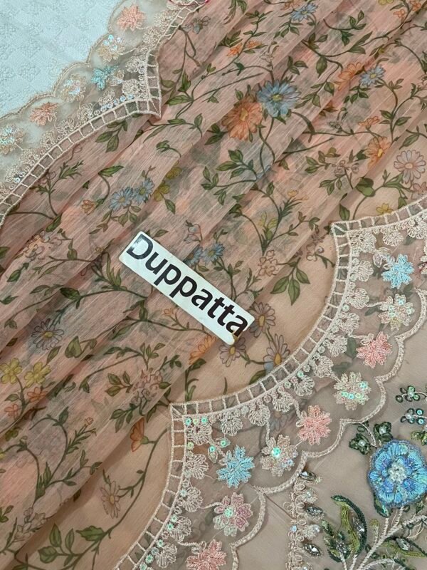 Maria B Chiffon Embroidered Unstitched Collection