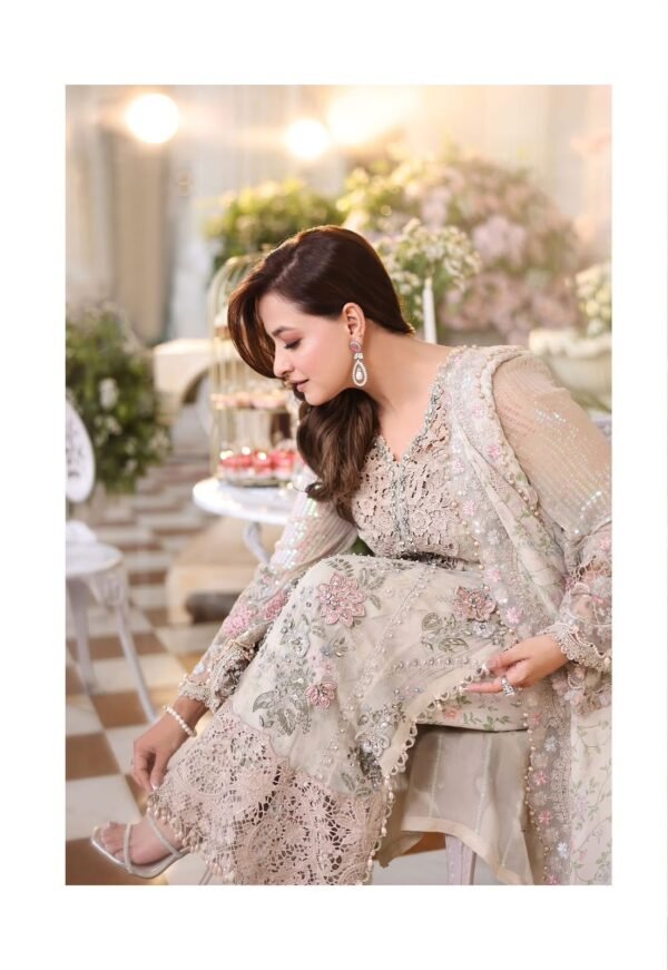 Maria B Chiffon Embroidered Unstitched Collection