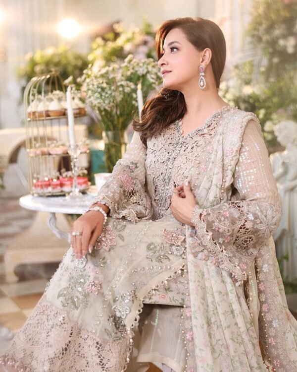 Maria B Chiffon Embroidered Unstitched Collection