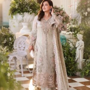 Maria B Chiffon Embroidered Unstitched Collection Maria B Chiffon Embroidered Unstitched Collection