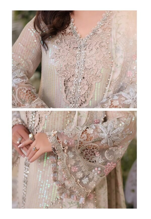 Maria B Chiffon Embroidered Unstitched Collection