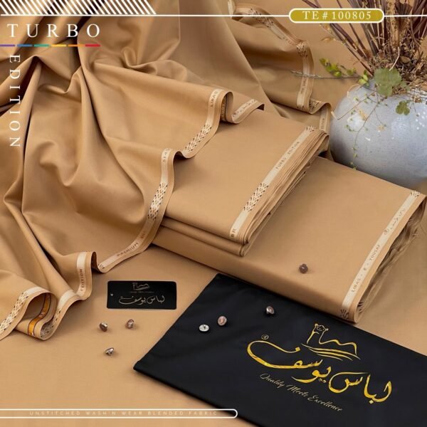 Libas-e-Yousaf Turbo Edition – Premium Wash & Wear Suit