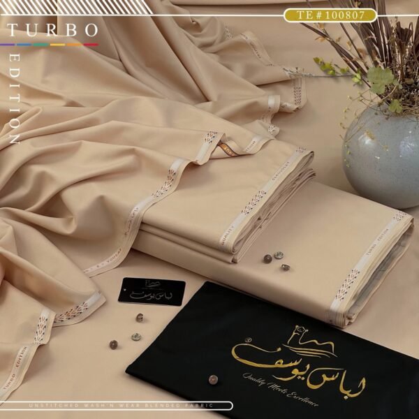 Libas-e-Yousaf Turbo Edition – Premium Wash & Wear Suit