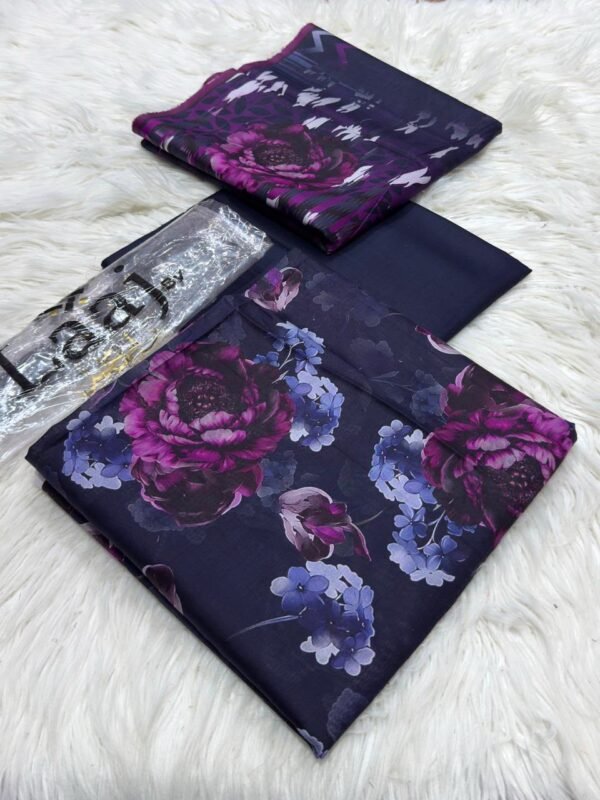 LAAJ Lawn 3-Pcs Collection LN-1035