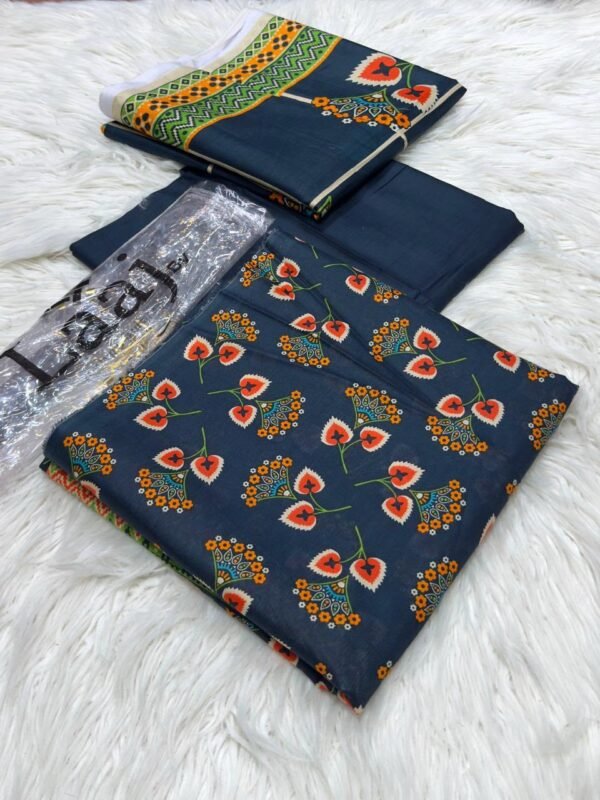 LAAJ Lawn 3-Pcs Collection LN-1035