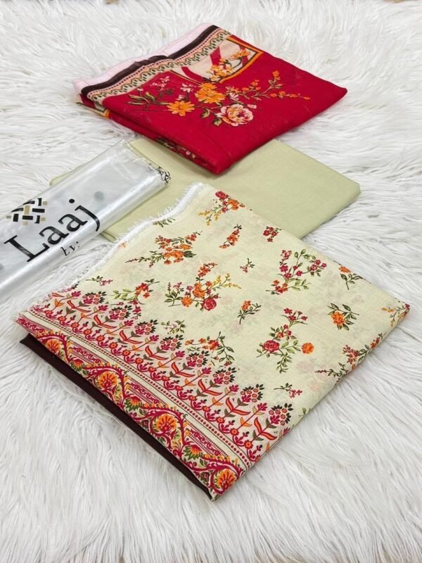 LAAJ Lawn 3-Pcs Collection LN-1035